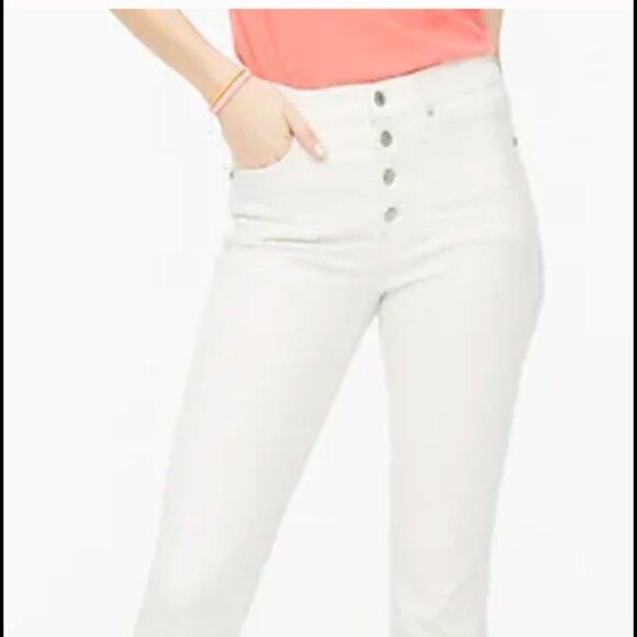 J. Crew High Rise Vintage Straight Jeans - Picture 2 of 3